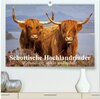 Buchcover Schottische Hochlandrinder. Freundlich, schön und robust (hochwertiger Premium Wandkalender 2025 DIN A2 quer), Kunstdruc