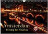 Buchcover Amsterdam - Venedig des Nordens (Wandkalender 2025 DIN A4 quer), CALVENDO Monatskalender