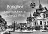 Buchcover Bangkok Impressionen in Schwarz Weiß (Wandkalender 2025 DIN A2 quer), CALVENDO Monatskalender