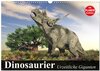 Buchcover Dinosaurier. Urzeitliche Giganten (Wandkalender 2025 DIN A3 quer), CALVENDO Monatskalender