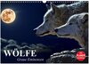 Buchcover Wölfe. Graue Eminenzen (Wandkalender 2025 DIN A3 quer), CALVENDO Monatskalender