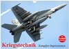 Buchcover Kriegstechnik. Kampfjet-Impressionen (Wandkalender 2025 DIN A4 quer), CALVENDO Monatskalender
