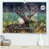 Buchcover Emotionale Momente: Hirschbrunft. Part II. (hochwertiger Premium Wandkalender 2025 DIN A2 quer), Kunstdruck in Hochglanz