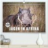 Buchcover Emotionale Momente: Jagen in Afrika. (hochwertiger Premium Wandkalender 2025 DIN A2 quer), Kunstdruck in Hochglanz