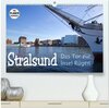 Buchcover Stralsund. Das Tor zur Insel Rügen (hochwertiger Premium Wandkalender 2025 DIN A2 quer), Kunstdruck in Hochglanz