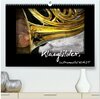 Buchcover Klangbilder Instrumental-KUNST (hochwertiger Premium Wandkalender 2025 DIN A2 quer), Kunstdruck in Hochglanz