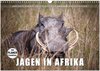 Buchcover Emotionale Momente: Jagen in Afrika. (Wandkalender 2025 DIN A3 quer), CALVENDO Monatskalender