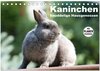Buchcover Kaninchen - knuddelige Hausgenossen (Tischkalender 2025 DIN A5 quer), CALVENDO Monatskalender