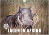 Buchcover Emotionale Momente: Jagen in Afrika. (Wandkalender 2025 DIN A4 quer), CALVENDO Monatskalender