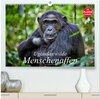 Buchcover Ugandas wilde Menschenaffen (hochwertiger Premium Wandkalender 2025 DIN A2 quer), Kunstdruck in Hochglanz