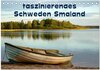 Buchcover faszinierendes Schweden Smaland (Tischkalender 2025 DIN A5 quer), CALVENDO Monatskalender