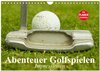 Buchcover Abenteuer Golfspielen. Impressionen (Wandkalender 2025 DIN A4 quer), CALVENDO Monatskalender