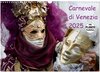 Buchcover Carnevale di Venezia 2025 (Wandkalender 2025 DIN A3 quer), CALVENDO Monatskalender