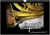 Buchcover Klangbilder Instrumental-KUNST (Wandkalender 2025 DIN A4 quer), CALVENDO Monatskalender
