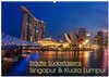 Buchcover Städte Südostasiens - Singapur & Kuala Lumpur (Wandkalender 2025 DIN A2 quer), CALVENDO Monatskalender