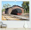 Buchcover Sächsische Dampfeisenbahnen 2025 (hochwertiger Premium Wandkalender 2025 DIN A2 quer), Kunstdruck in Hochglanz
