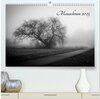 Buchcover Monochrom 2025 (hochwertiger Premium Wandkalender 2025 DIN A2 quer), Kunstdruck in Hochglanz