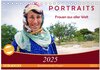 Buchcover PORTRAITS - Frauen aus aller Welt (Tischkalender 2025 DIN A5 quer), CALVENDO Monatskalender