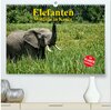Buchcover Elefanten . Wildlife in Kenia (hochwertiger Premium Wandkalender 2025 DIN A2 quer), Kunstdruck in Hochglanz