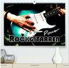 Buchcover Rockgitarren Power (hochwertiger Premium Wandkalender 2025 DIN A2 quer), Kunstdruck in Hochglanz