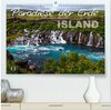 Buchcover Paradiese der Erde - ISLAND (hochwertiger Premium Wandkalender 2025 DIN A2 quer), Kunstdruck in Hochglanz