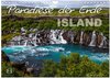 Buchcover Paradiese der Erde - ISLAND (Wandkalender 2025 DIN A4 quer), CALVENDO Monatskalender