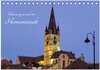 Buchcover Unterwegs in und um Hermannstadt (Tischkalender 2025 DIN A5 quer), CALVENDO Monatskalender