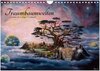 Buchcover Traumbaumwelten - Gemälde von Conny Krakowski (Wandkalender 2025 DIN A4 quer), CALVENDO Monatskalender