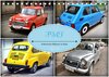 Buchcover FIAT - Italienische Oldtimer in Kuba (Tischkalender 2025 DIN A5 quer), CALVENDO Monatskalender