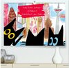 Buchcover Frau Kami Katze entdeckt Frankfurt am Main (hochwertiger Premium Wandkalender 2025 DIN A2 quer), Kunstdruck in Hochglanz
