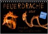 Buchcover Feuerdrache (Tischkalender 2025 DIN A5 quer), CALVENDO Monatskalender