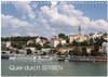 Buchcover Quer durch Serbien (Wandkalender 2025 DIN A4 quer), CALVENDO Monatskalender