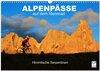Buchcover Alpenpässe auf dem Rennrad "Himmlische Serpentinen" (Wandkalender 2025 DIN A3 quer), CALVENDO Monatskalender