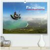 Buchcover Paragliding - zwischen Himmel und Erde (hochwertiger Premium Wandkalender 2025 DIN A2 quer), Kunstdruck in Hochglanz