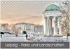Buchcover Leipzig - Parks und Landschaften (Tischkalender 2025 DIN A5 quer), CALVENDO Monatskalender