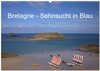 Buchcover Bretagne - Sehnsucht in Blau (Wandkalender 2025 DIN A2 quer), CALVENDO Monatskalender