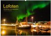 Buchcover Lofoten - Nordlichter und Abendlicht (Wandkalender 2025 DIN A2 quer), CALVENDO Monatskalender