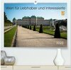 Buchcover Wien für Liebhaber und Interessierte (hochwertiger Premium Wandkalender 2025 DIN A2 quer), Kunstdruck in Hochglanz