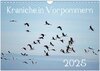 Buchcover Kraniche in Vorpommern (Wandkalender 2025 DIN A4 quer), CALVENDO Monatskalender