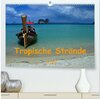 Buchcover Tropische Strände (hochwertiger Premium Wandkalender 2025 DIN A2 quer), Kunstdruck in Hochglanz