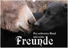 Buchcover Der schwarze Hund und seine Freunde (Wandkalender 2025 DIN A3 quer), CALVENDO Monatskalender