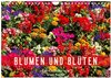 Buchcover Blumen und Blüten (Wandkalender 2025 DIN A4 quer), CALVENDO Monatskalender