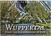 Buchcover Wuppertal - Stadt der Schwebebahn in HDR (Tischkalender 2025 DIN A5 quer), CALVENDO Monatskalender