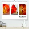 Buchcover Blumen Trilogien (hochwertiger Premium Wandkalender 2025 DIN A2 quer), Kunstdruck in Hochglanz