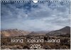 Buchcover Island - Iceland - Ísland (Wandkalender 2025 DIN A4 quer), CALVENDO Monatskalender
