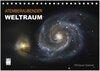 Buchcover Atemberaubender Weltraum (Tischkalender 2025 DIN A5 quer), CALVENDO Monatskalender