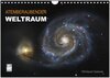 Buchcover Atemberaubender Weltraum (Wandkalender 2025 DIN A4 quer), CALVENDO Monatskalender