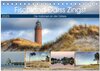 Buchcover Fischland Darß Zingst – Die Halbinsel an der Ostsee (Tischkalender 2025 DIN A5 quer), CALVENDO Monatskalender