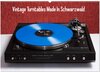 Buchcover Vintage Turntables Made In Schwarzwald (Wandkalender 2025 DIN A2 quer), CALVENDO Monatskalender