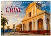 Buchcover Cuba - Unter der Sonne der Karibik (Tischkalender 2025 DIN A5 quer), CALVENDO Monatskalender